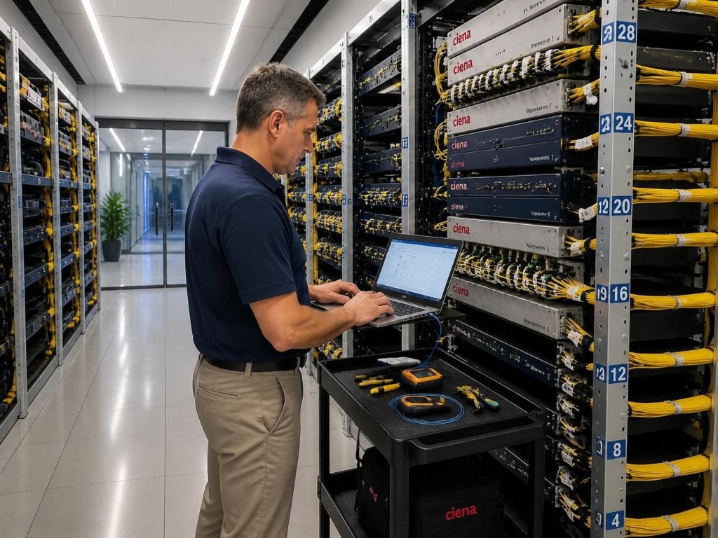 Optical transport and fiber network equipment